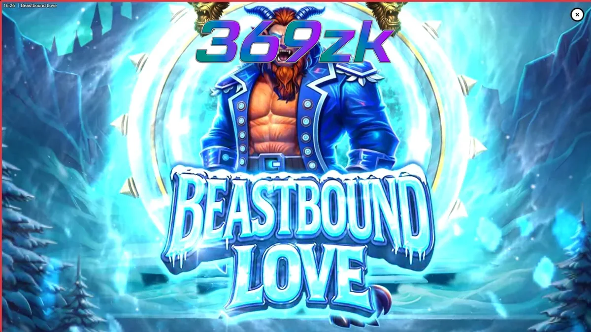 Tampilan antarmuka slot Beastbound Love dengan tema fantasi gotik